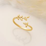 Olive Leaf Ring